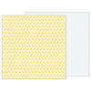Pebbles - Lullaby Collection - 12 x 12 Double Sided Paper - Just Duckie