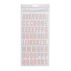 Pebbles - Lullaby Collection - Thickers - Chipboard Letter - Girl
