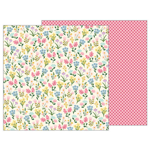 Pebbles - TeaLightful Collection - 12 x 12 Double Sided Paper - Meadow