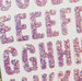 Pebbles - TeaLightful Collection - Thickers - Foam - Pink Glitter