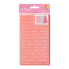 Pebbles - TeaLightful Collection - Cardstock Stickers - Words