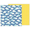 Pebbles - Sunshiny Days Collection - 12 x 12 Double Sided Paper - Daydream
