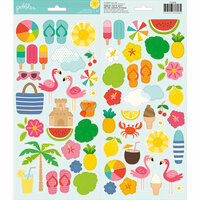 Pebbles - Sunshiny Days Collection - Cardstock Stickers