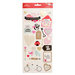 Pebbles - Forever My Always Collection - Cardstock Stickers with Foil Accents