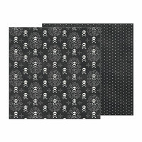 Pebbles - Midnight Haunting Collection - Halloween - 12 x 12 Double Sided Paper - Haunted Mansion