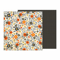 Pebbles - Midnight Haunting Collection - Halloween - 12 x 12 Double Sided Paper - Hauntingly Beautiful
