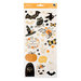Pebbles - Midnight Haunting Collection - Halloween - Cardstock Stickers with Foil Accents