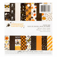 Pebbles - Midnight Haunting Collection - Halloween - 6 x 6 Paper Pad