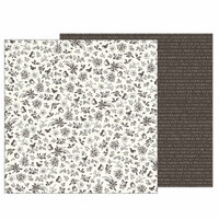 Pebbles - Heart of Home Collection - 12 x 12 Double Sided Paper - Songbird