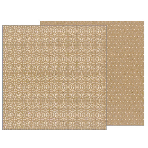 Pebbles - Heart of Home Collection - 12 x 12 Double Sided Paper - Krafted