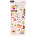 Pebbles - Patio Party Collection - Cardstock Stickers with Foil Accents