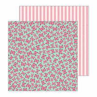 Pebbles - My Bright Life Collection - 12 x 12 Double Sided Paper - Flutterby