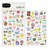 Pebbles - My Bright Life Collection - Clear Stickers - Mini