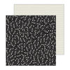 Pebbles - Spooky Boo Collection - Halloween - 12 x 12 Double Sided Paper - Bad To The Bone