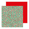 Pebbles - Cozy and Bright Collection - Christmas - 12 x 12 Double Sided Paper - Holly Jolly