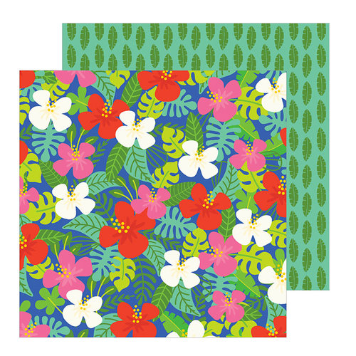 Pebbles - Chasing Adventure Collection - 12 x 12 Double Sided Paper - Aloha