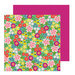 Pebbles - Chasing Adventure Collection - 12 x 12 Double Sided Paper - Wild Flowers