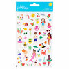 Pebbles - Oh Summertime Collection - Clear Stickers - Tiny