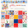 Pebbles - Big Top Dreams Collection - 12 x 12 Paper Pad with Foil Accents