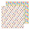 Pebbles - Big Top Dreams Collection - 12 x 12 Double Sided Paper - Clowns