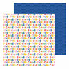 Pebbles - Big Top Dreams Collection - 12 x 12 Double Sided Paper - Circus Fun
