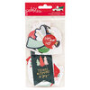 Pebbles - Merry Little Christmas Collection - Ephemera with Foil Accents - Phrases