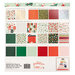 Pebbles - Merry Little Christmas - 12 x 12 Project Pad with Foil Accents
