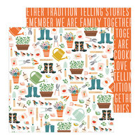 Jen Hadfield - This Is Family Collection - 12 x 12 Double Sided Paper - Growing Together