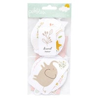 Pebbles - Peek-A-Boo You Collection - Ephemera - Girl - Embossed Accents