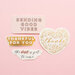 Pebbles - Hey, Hello Collection - Ephemera Sentiments with Foil Accents