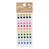 Pebbles - Lovely Moments Collection - Stickers - Puffy Dots with Foil Accents
