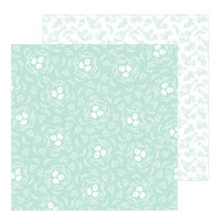 Pebbles - Hey, Hello Collection - 12 x 12 Double Sided Paper - Nesting