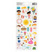 Pebbles - Sun and Fun Collection - 6 x 12 Cardstock Stickers