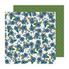 Jen Hadfield - The Avenue Collection - 12 x 12 Double Sided Paper - Aster Ave.