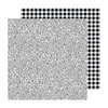 Pebbles - The Avenue Collection - 12 x 12 Double Sided Paper - Flower Dr.