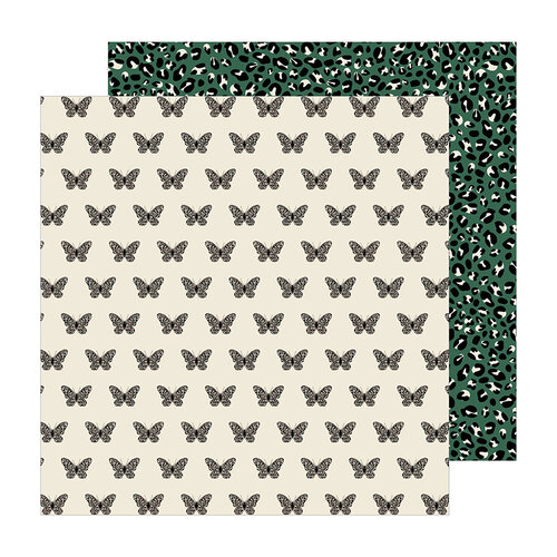 Pebbles - The Avenue Collection - 12 x 12 Double Sided Paper - Monarch Manor