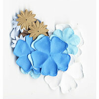 American Crafts - Pebbles - New Arrival Collection - Paper Flowers - Boy