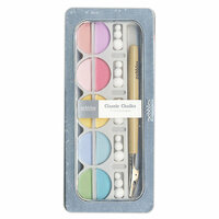 American Crafts - Pebbles - Classic Chalk Set - 10 Piece - Pastels