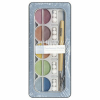 American Crafts - Pebbles - Pearlescent Chalk Set - 10 Piece - Earth Tones