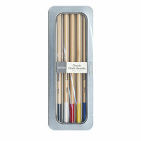 American Crafts - Pebbles - Chalk Pencil Set - 5 Piece - Classic - Brights