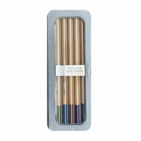 American Crafts - Pebbles - Chalk Pencil Set - 5 Piece - Pearlescent - Pastels