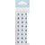 American Crafts - Pebbles - New Arrival Collection - Self Adhesive Candy Dots - Pearl - Baby Blue