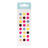 American Crafts - Pebbles - Hip Hip Hooray Collection - Self Adhesive Candy Dots - Circle Sequins