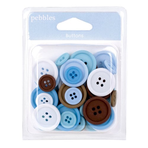 American Crafts - Pebbles - New Arrival Collection - Buttons Boy