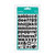 American Crafts - Pebbles - Floral Lane Collection - Clear Acrylic Stamps - Alphabet