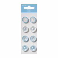 American Crafts - Pebbles - New Addition Boy Collection - Buttons