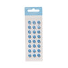 American Crafts - Pebbles - New Addition Boy Collection - Self Adhesive Candy Dots - Blue Buttons