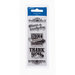 American Crafts - Pebbles - Fresh Goods Collection - Clear Acrylic Stamps - Nice Having You