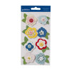 American Crafts - Pebbles - Fresh Goods Collection - Chipboard Flowers
