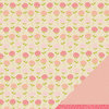 American Crafts - Pebbles - Country Picnic Collection - 12 x 12 Double Sided Kraft Paper - Orchard